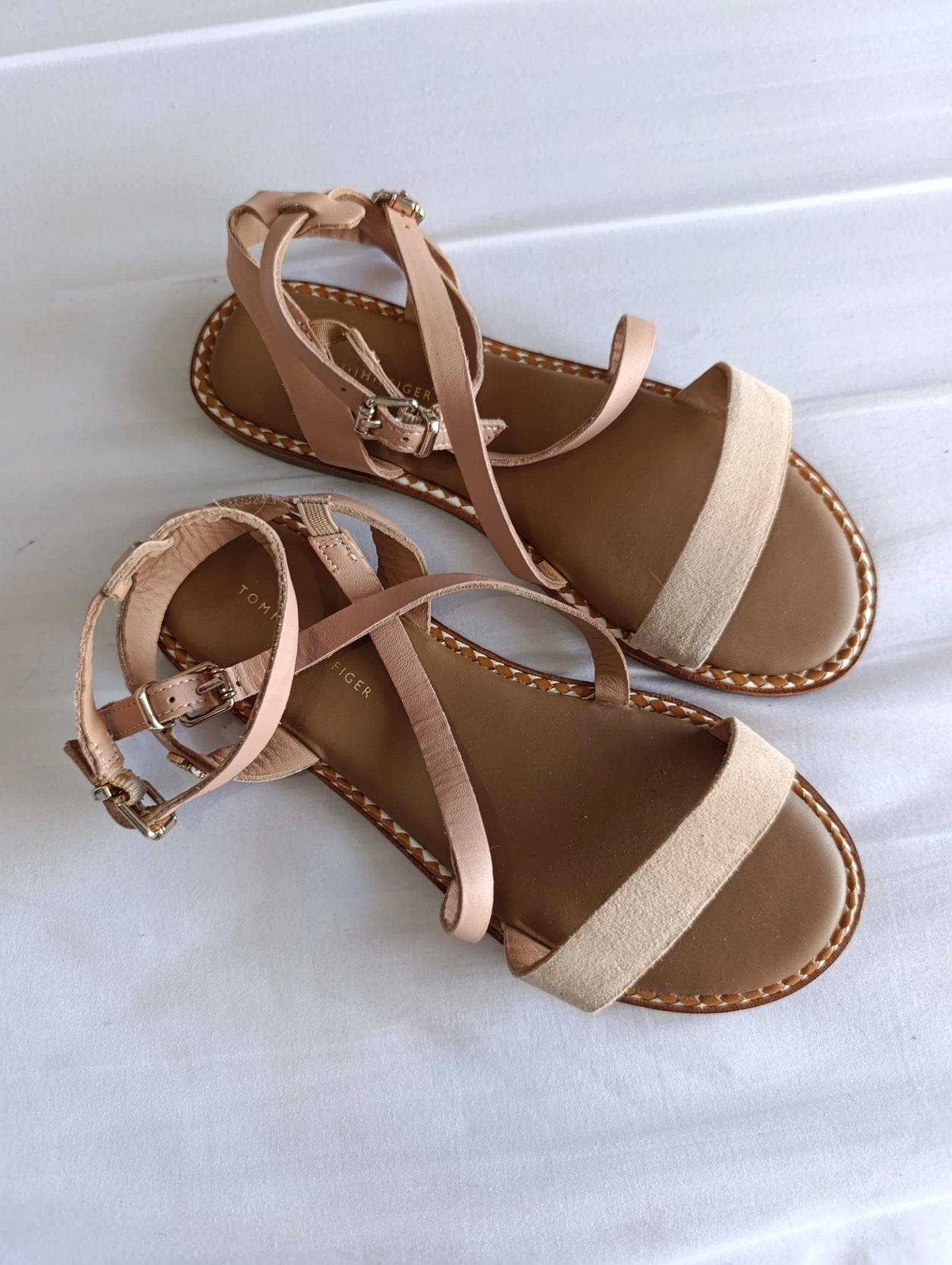 Sandalias Tommy Hilfiger efecto ante mujer nr 37